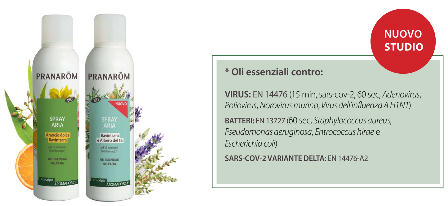 Spray Aria Arancio-Ravintsara Pranarom - 400ml