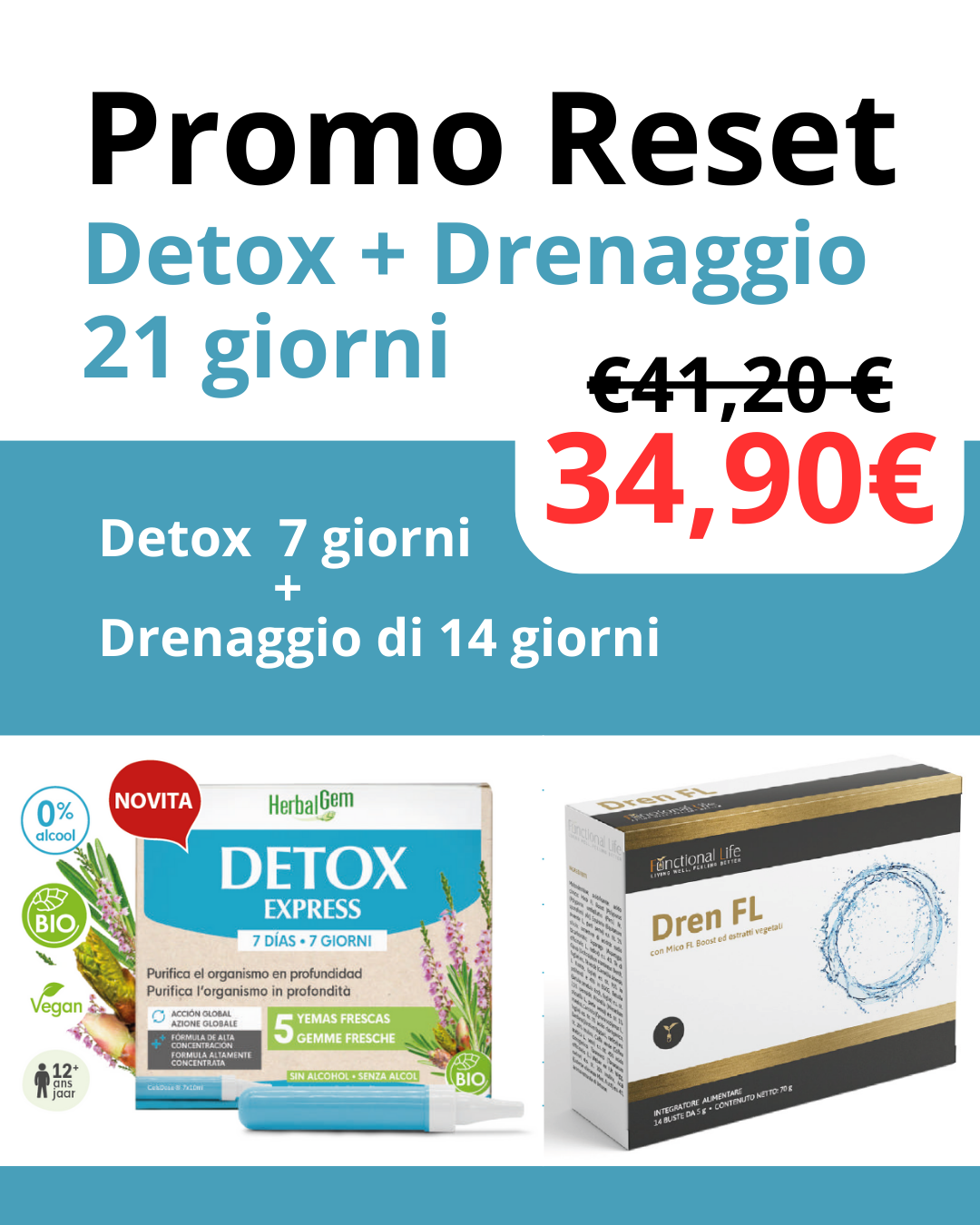 Detox & Drenaggio - 21giorni